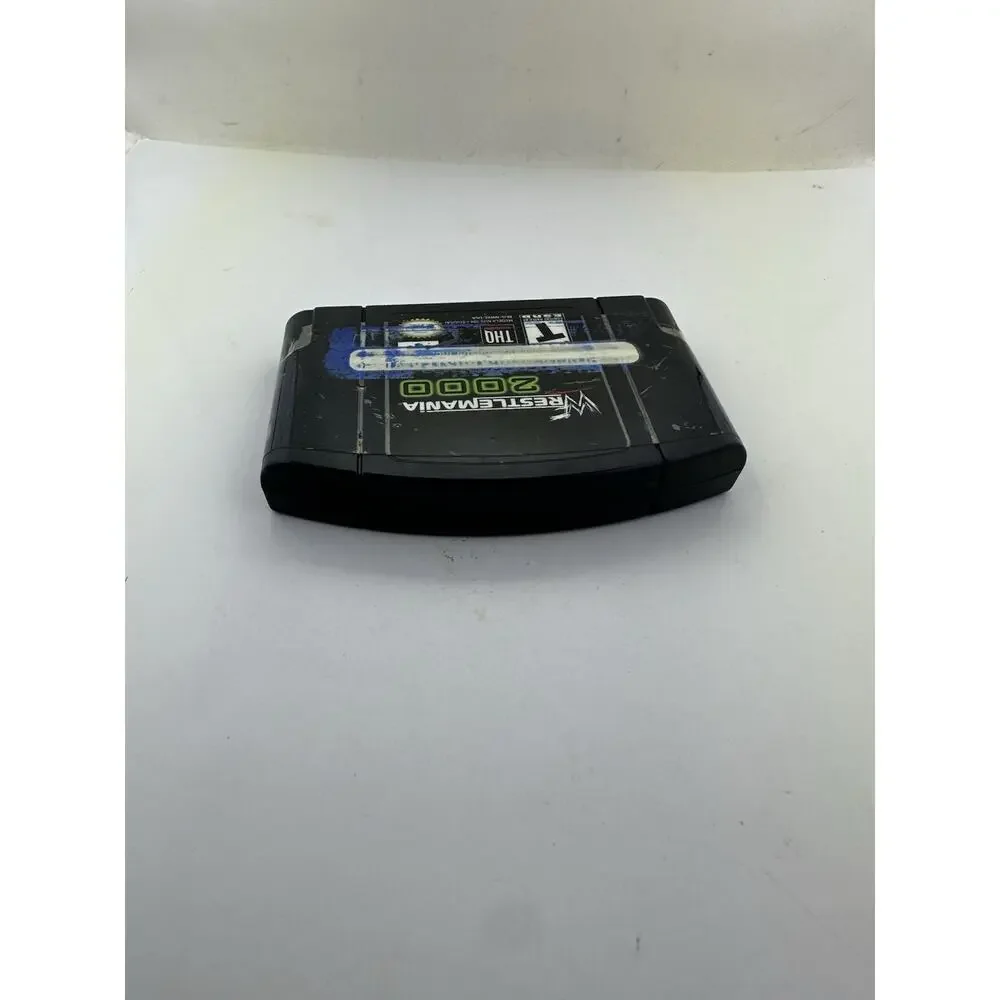 WWF Wrestlemania 2000 Nintendo 64 N64 1999 Authentic Game Retro Vintage Tested